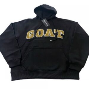 ✨ NWT GOAT Men's Black Hoodie ✨